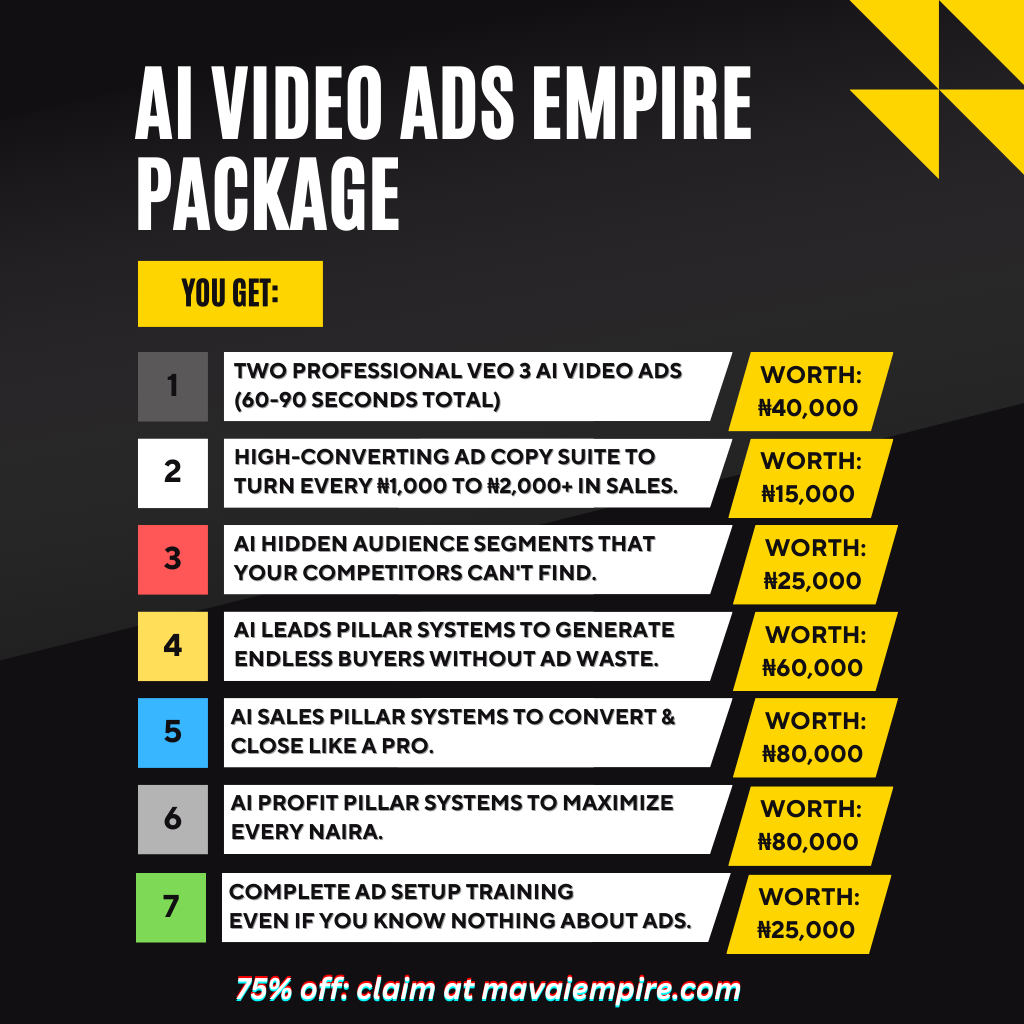 AI video Ads Empire Offer